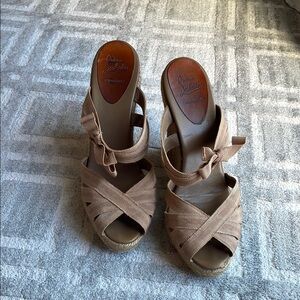 Christian Louboutin Tan Espadrilles